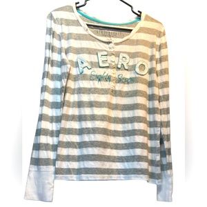 AEROPOSTALE WOMAN’S SIZE XL LONG SLEEVE TEE-SHIRT 100%COTTON 🇨🇦